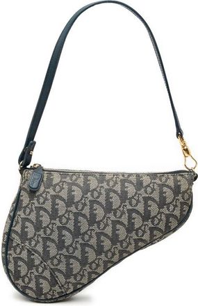 Dior Pre-owned Dior Mini issimo Canvas Saddle Pochette Ladies 20XKRK0LII81ZZGG