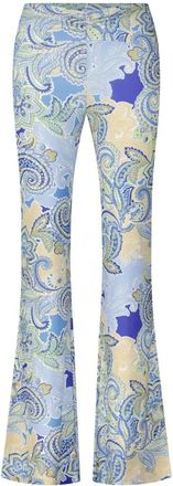 Hale Bob Flared Paisley Broek - Dames - Wijde Broeken - Veelkleurig - XL - Broeken