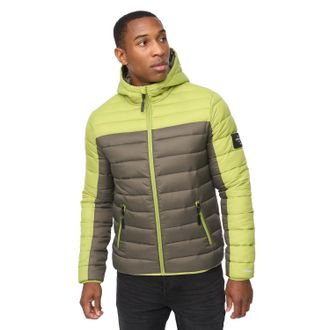 Crosshatch Heren Velopment Jas (Groen)