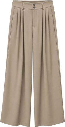 Tela Trinces Trousers - Trousers - Mujer - Beige - XS