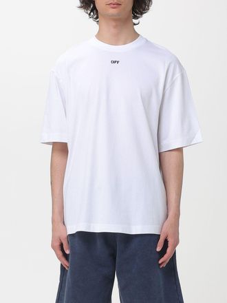Off-white T-shirt girocollo Off-White in cotone