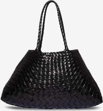 Dragon Web-Handtasche aus Leder Santa Croce Large