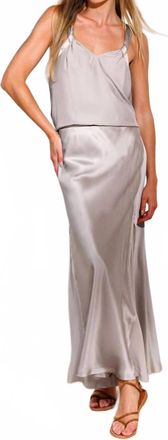 Go Silk Go Sheer Joy Skirt In Sand