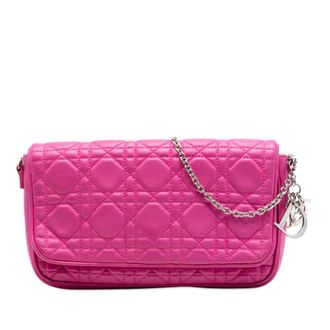 Dior Pre-owned Dior Lambskin Cannage Chain Pochette Ladies PQ5D2Q8V34HNWVQD