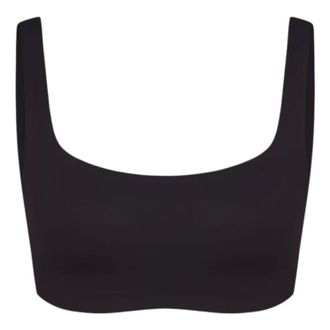 Nike (WMNS) Nike x SKIMS Matte Scoop Neck Bra Obsidian BRSPT2723-OBD