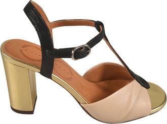 Chie Mihara Met Hak - Dames - Sandalen met hakken - Veelkleurig - 36 1/2 EU - Leer - Schoenen