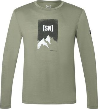 super.natural 2 Pitch L/S Longsleeve f&uuml;r Herren | oliv