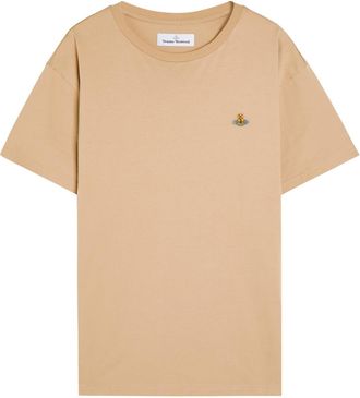 Vivienne Westwood Classic Logo Stretch-cotton T-shirt - Brown - XL