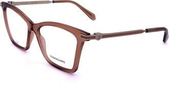 Ferragamo SF3024 232 Transparent Brown 53mm