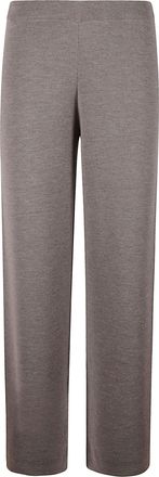 Majestic Filatures Straight-Leg Pants with Relaxed Fit and Elastic Waistband