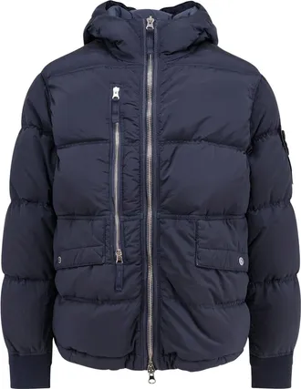 Stone Island Nylon Down Jacket-Uomo