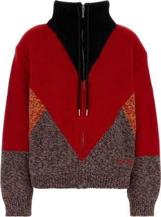 Marni Wolmix Vest - Dames - Vesten - Veelkleurig - XS - Wol - Truien & Vesten