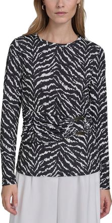 Halston Heritage Printed Blouse
