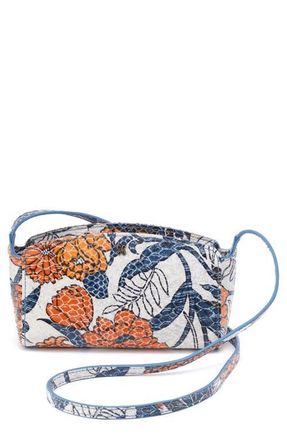 Hobo Jesse Leather Crossbody Bag in Orange Blossom at Nordstrom