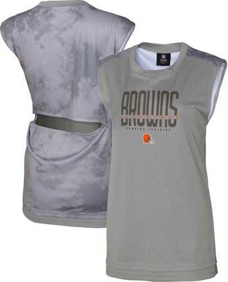 Outerstuff Womens Gray Cleveland Browns No Sweat Tank Top at Nordstrom, Size Xx-Large