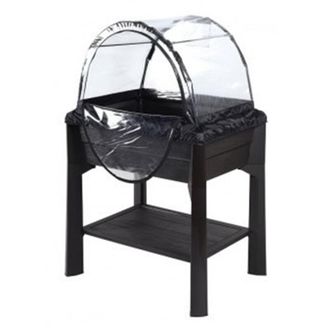 Eda Huerto Con Invernadero Antracita