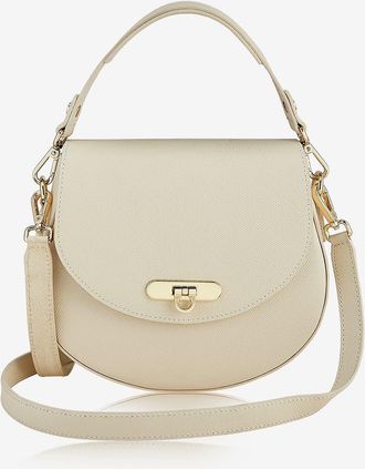 Gigi New York Sophia Saddle Bag in Ivory at Nordstrom