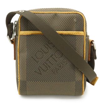 Louis Vuitton Earth Khaki Damier Geant Shoulder Bag (Pre-Owned)