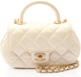 Chanel Leather Shoulder Bag (Pre-Owned)