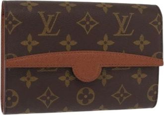 Louis Vuitton Pre-owned Wallets, female, Brown, Size: ONE SIZE Pre-owned Canvas Wallet