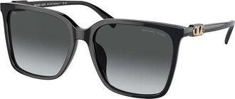 Michael Kors MK2197F CANBERRA Asian Fit Polarized 3005T3 Womens Sunglasses Black Size 58
