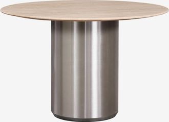 Sklum Mesa De Comedor Redonda &Oslash;120 Cm Luceida Sklum