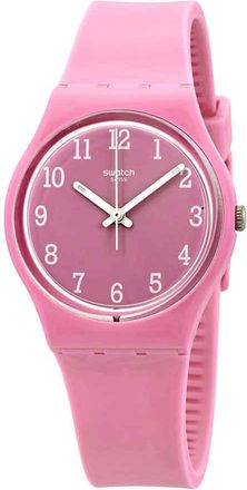 Swatch Pinkway Pink Dial Mens Watch GP156