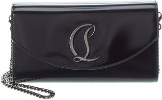 Christian Louboutin Loubi54 Leather Wallet On Chain
