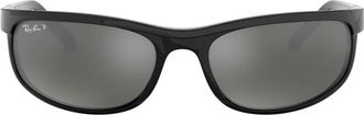 Ray-Ban Predator 2 Gepolariseerde Zonnebril - Dames - Zonnebrillen - Zwart - 62 MM - Nylon - Accessoires