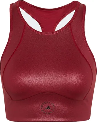 adidas (WMNS) adidas by Stella McCartney Shiny Training Crop Top Asia Sizing Copper HI1940