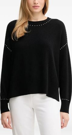 Joseph Ribkoff Maglione con borchie - Nero