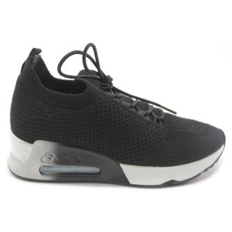 Ash Lunatic Bis Synthetic Textile Womens Low Top Trainers - Black - Size:UK 5