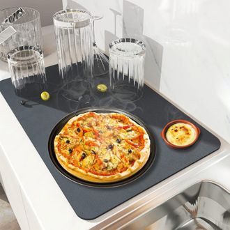 OEM Alfombrilla Escurridora De Platos, Alfombrilla De Secado De Platos Superabsorbente, Alfombrilla De Nanofibra De Secado R&aacute;pido Para Fregadero De Cocina