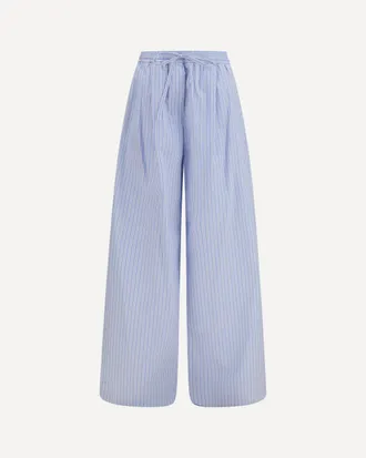 Dolce & Gabbana Striped poplin Pants Female 42