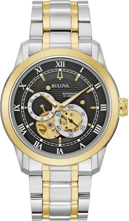 Bulova Mens Sutton Black Dial Watch