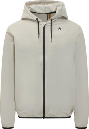 K-Way Journeer Travel Jacket - Heren - Zomerjassen - Beige - S - Polyester - Jassen