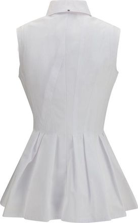 Max Mara Womens White Cotton Shirt