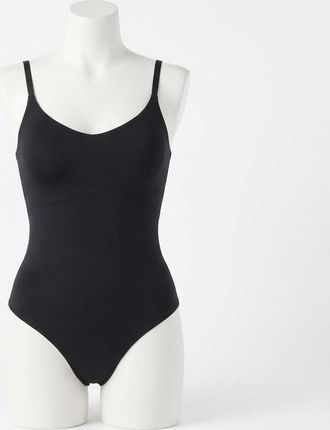 Spanx Cami Thong Bodysuit In Very Black