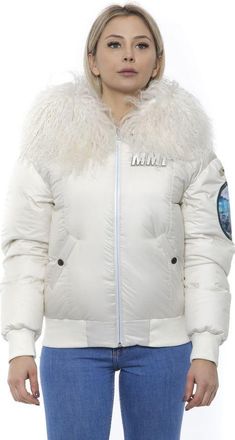 Mr & Mrs Italy Polyester Women Bomber Womens Jacket