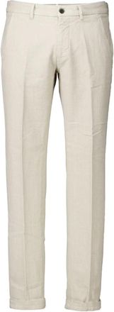 Mason's Stijlvolle Broek - Heren - Chinos - Beige - 2XL - Katoen - Broeken