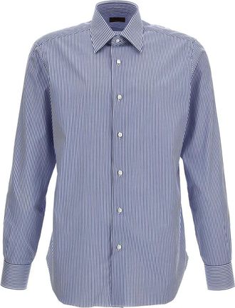 Barba Journey Striped Cotton Shirt