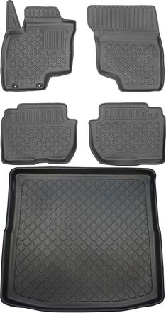 OEM Mitsubishi Outlander Iii Phev Suv De 2020 (juego) - Alfombrillas Para Coche + Alfombrilla Para Maletero