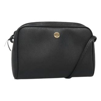 Dior Pre-owned Cross Body Bags, female, Black, Size: ONE SIZE Pre-owned Vintage PVC Honeycomb Shoulder Bag