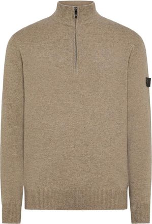 Peuterey Heren, Truien, Beige, Maat: XL Wol