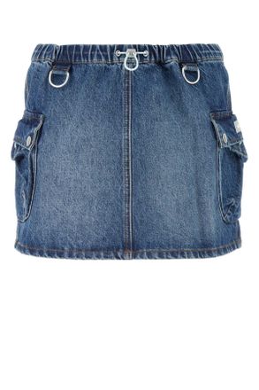Coperni Denim Mini Shirt