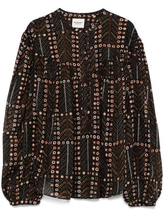 Isabel Marant Salika blouse - Black