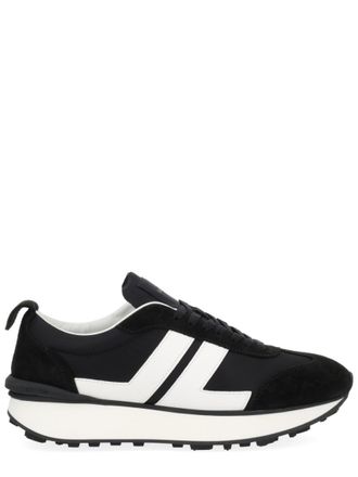 Lanvin Black Color Block Sneakers