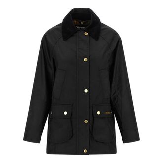 Barbour Dames, Jassen, Zwart, Maat: XS Katoen