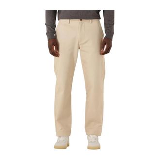 Selected Broeken, Heren, Beige, W36 L32, Katoen, Harry Twill Pant