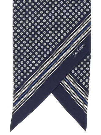 Saint Laurent Scarf - Navy
